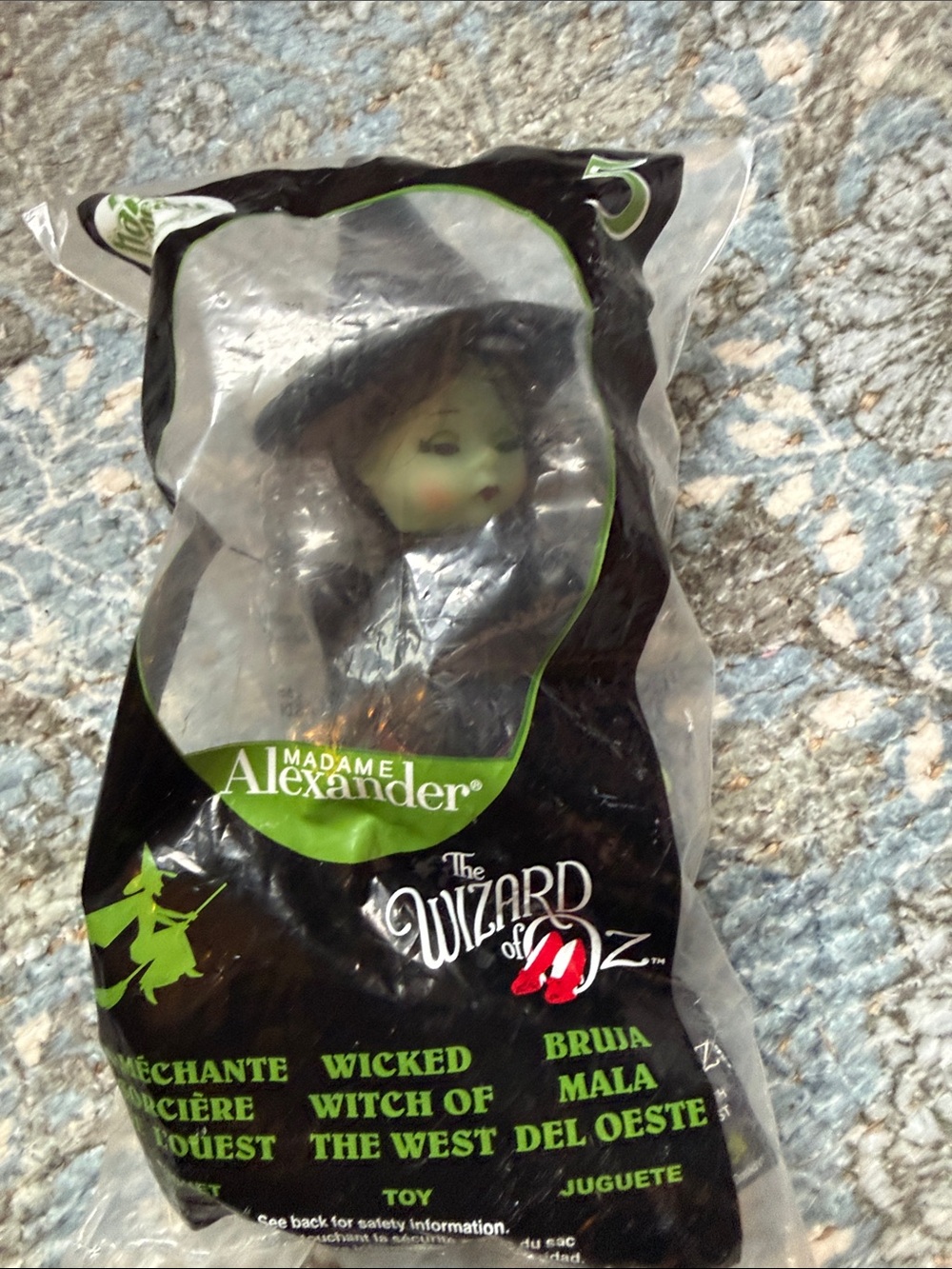 2008 Madame Alexander Wicked Witch McDonalds in packaging unopened